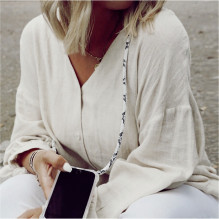 „Lookabe Necklace Snake Edition iPhone 7/8“ sidabrinė gyvatė loo016