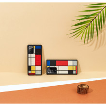 MAN&WOOD case for Galaxy Note 20 Ultra mondrian wood black MAN&WOOD case for Galaxy Note 20 Ultra mondrian wood black