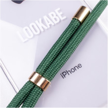 Lookabe Necklace iPhone Xr gold green loo014 Lookabe Necklace iPhone Xr gold green loo014