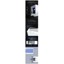 Zalman Z9 Iceberg ATX, baltas Zalman Z9 Iceberg ATX, baltas