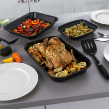 Russell Hobbs CW20701EU kepimo ir smulkinimo padėklų rinkinys, 3 vnt.