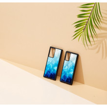 „iKins“ dėklas, skirtas „Samsung Galaxy Note 20“, mėlynas, ežero juodos spalvos „iKins“ dėklas, skirtas „Samsung Galaxy Note 20“, mėlynas, ežero juodos spalvos