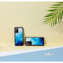 iKins case for Samsung Galaxy Note 20 blue lake black iKins case for Samsung Galaxy Note 20 blue lake black