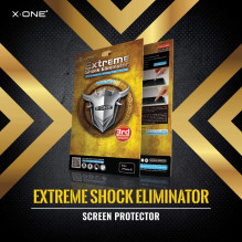 X-ONE Extreme Shock Eliminator, skirtas iPhone 7 juodas