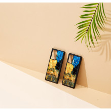 „iKins“ dėklas, skirtas „Samsung Galaxy Note 20 Ultra“, kavinės terasos tipo, juodas