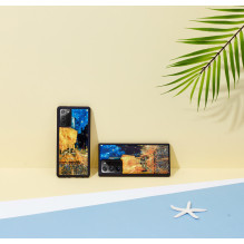 „iKins“ dėklas, skirtas „Samsung Galaxy Note 20 Ultra“, kavinės terasos tipo, juodas