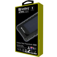 Sandberg 420-35 Outdoor Solar Powerbank 16000mAh Sandberg 420-35 Outdoor Solar Powerbank 16000mAh