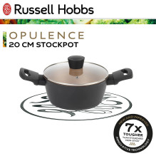 Russell Hobbs RH01669BEU7 Opulence stockpot 20cm black Russell Hobbs RH01669BEU7 Opulence stockpot 20cm black