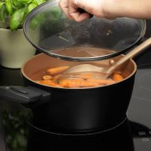 Russell Hobbs RH01669BEU7 Opulence stockpot 20cm black Russell Hobbs RH01669BEU7 Opulence stockpot 20cm black