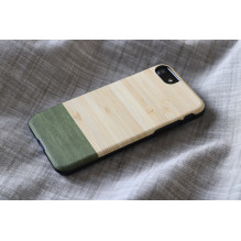 MAN&amp;WOOD case for iPhone 7 / 8 bamboo forest black