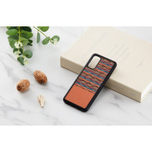 MAN&WOOD case for Galaxy S20 browny check black MAN&WOOD case for Galaxy S20 browny check black