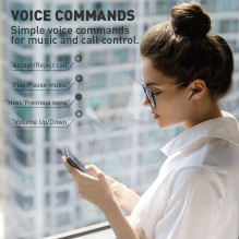 Tellur Ambia belaidės ausinės, juodos