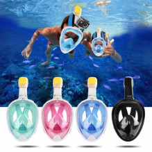 Free Breath nardymo kaukė M2068G L / XL juoda