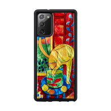 iKins case for Samsung Galaxy Note 20 cat with red fish iKins case for Samsung Galaxy Note 20 cat with red fish