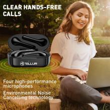 Tellur Ambia belaidės ausinės, juodos