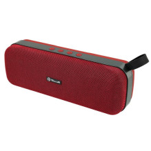 „Tellur“ „Bluetooth“ garsiakalbio kilpa, 10 W, raudona
