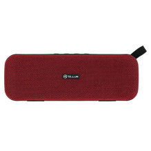 „Tellur“ „Bluetooth“ garsiakalbio kilpa, 10 W, raudona