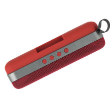 „Tellur“ „Bluetooth“ garsiakalbio kilpa, 10 W, raudona