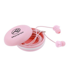 Tellur ausinės su įeinama ausine, „Macaron Pink“ spalvos Tellur ausinės su įeinama ausine, „Macaron Pink“ spalvos