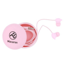 Tellur ausinės su įeinama ausine, „Macaron Pink“ spalvos Tellur ausinės su įeinama ausine, „Macaron Pink“ spalvos
