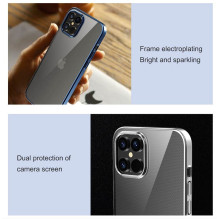 Devia Glimmer serijos dėklas (PC) iPhone 12 Pro Max sidabrinis Devia Glimmer serijos dėklas (PC) iPhone 12 Pro Max sidabrinis