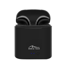 „Media-Tech MT3589K R-Phones TWS“ ausinės, juodos „Media-Tech MT3589K R-Phones TWS“ ausinės, juodos