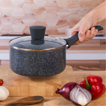 Russell Hobbs RH008451EU7 Nightfall Stone Saucepan 18cm