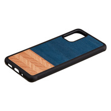 MAN&WOOD case for Galaxy S20+ denim black MAN&WOOD case for Galaxy S20+ denim black
