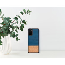 MAN&WOOD case for Galaxy S20+ denim black MAN&WOOD case for Galaxy S20+ denim black