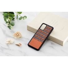 MAN&WOOD case for Galaxy S20+ browny check black MAN&WOOD case for Galaxy S20+ browny check black