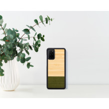 MAN&amp;WOOD case for Galaxy S20+ bamboo forest black