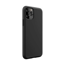 Devia Nature Series silikoninis dėklas iPhone 12 Pro Max juodas