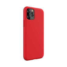 Devia Nature Series silikoninis dėklas iPhone 12 Pro Max raudonas