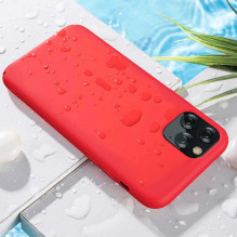 Devia Nature Series silikoninis dėklas iPhone 12 Pro Max raudonas