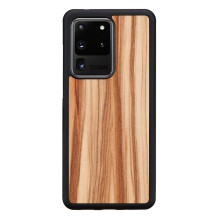 MAN&WOOD case for Galaxy S20 Ultra cappuccino black MAN&WOOD case for Galaxy S20 Ultra cappuccino black