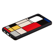 MAN&WOOD case for Galaxy S20 Ultra mondrian wood black MAN&WOOD case for Galaxy S20 Ultra mondrian wood black