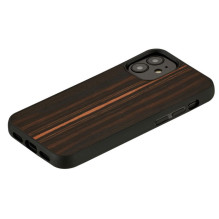 MAN&WOOD case for iPhone 12 mini ebony black MAN&WOOD case for iPhone 12 mini ebony black