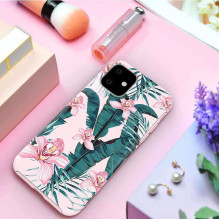 Devia Perfume Lily serijos dėklas iPhone 11 Pro Max, rožinis