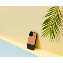 MAN&WOOD case for iPhone 12 mini herringbone nero black MAN&WOOD case for iPhone 12 mini herringbone nero black