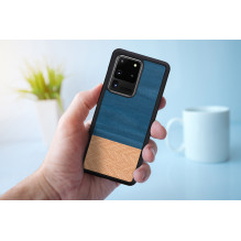 MAN&amp;WOOD case for Galaxy S20 Ultra denim black
