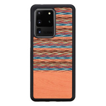 MANWOOD case for Galaxy S20 Ultra browny check black MANWOOD case for Galaxy S20 Ultra browny check black
