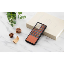 MANWOOD case for Galaxy S20 Ultra browny check black MANWOOD case for Galaxy S20 Ultra browny check black