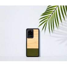 MAN&WOOD case for Galaxy S20 Ultra bamboo forest black MAN&WOOD case for Galaxy S20 Ultra bamboo forest black