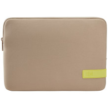 Case Logic 4694 Reflect Laptop Sleeve 14 REFPC-114 Plaza Taupe / Sun-Lime