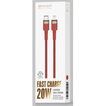 Orsen S51 Type C to Lightning 3A 1m red
