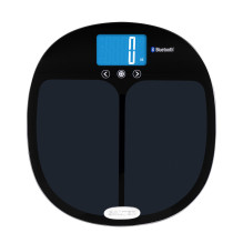 Salter 9192 BK3R Curve Bluetooth Smart Analyser Bathroom Scale black Salter 9192 BK3R Curve Bluetooth Smart Analyser Bathroom Scale black