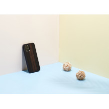 MAN&WOOD case for iPhone 12 / 12 Pro ebony black MAN&WOOD case for iPhone 12 / 12 Pro ebony black