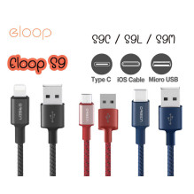 Orsen S9M USB A ir Micro 2.1A 1m juoda