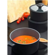 Russell Hobbs RH02131EU7 Crystaltech tall saucepan set 3pcs