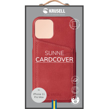 Krusell Sunne CardCover Apple iPhone 11 Pro Max vintage red (61795) Krusell Sunne CardCover Apple iPhone 11 Pro Max vintage red (61795)